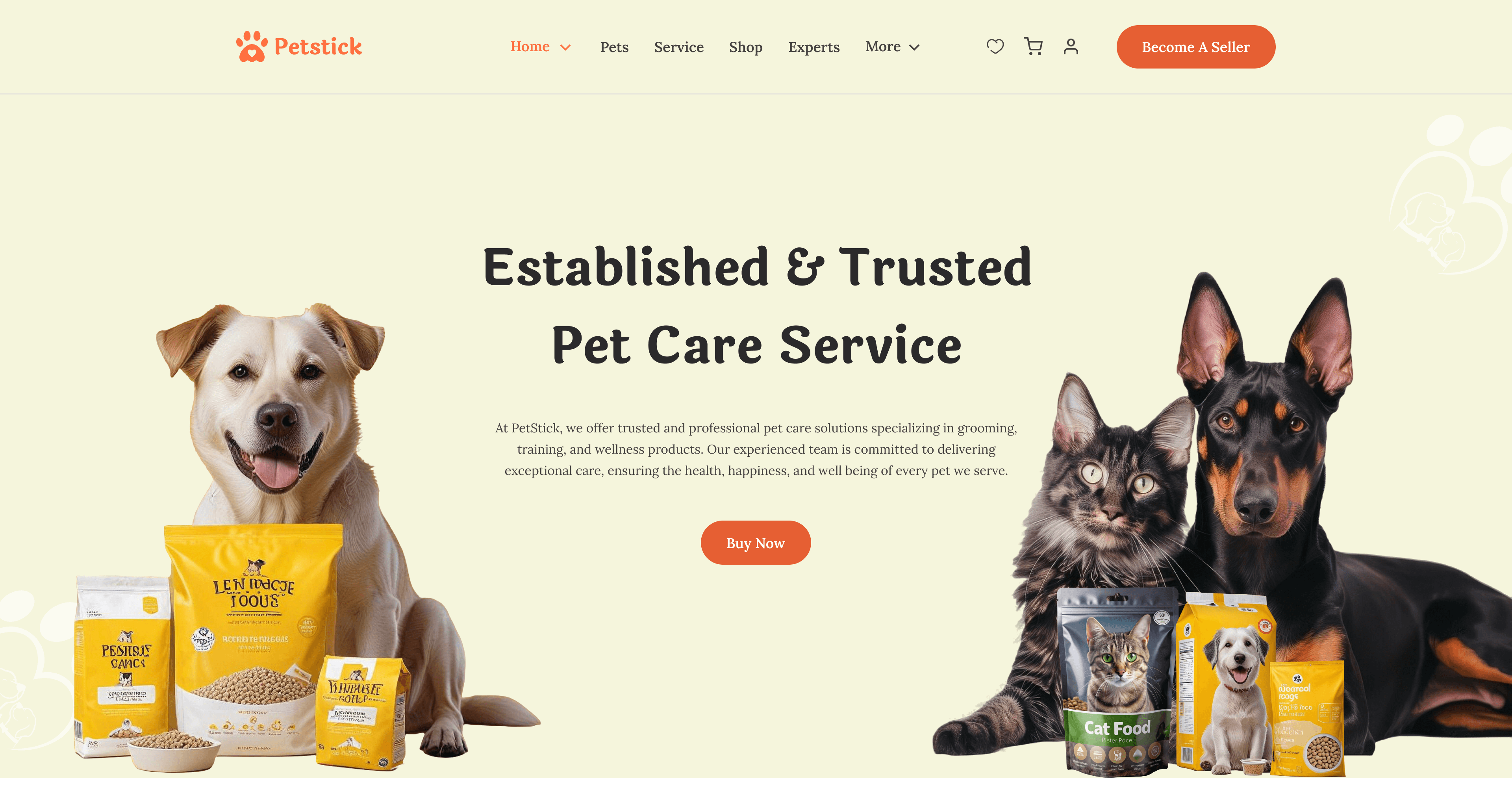 Petstick - Complete Petshop Management System | Website | Vendor | Employee | Admin Panel (MERN)